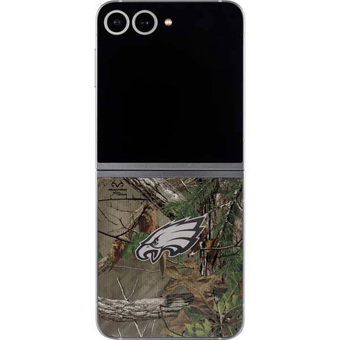 NFL Philadelphia Eagles Realtree Xtra Green Camo Galaxy Z Flip6 Skin